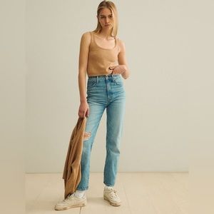 Madewell The Perfect Vintage Straight Jean in Reinhart wash Size 28
